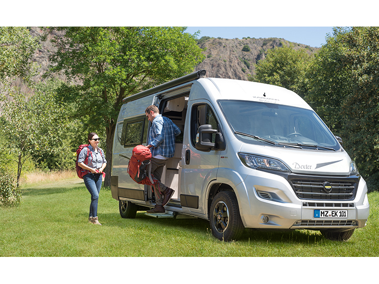 Der Karmann Mobil Dexter 600 bei heycamp.de